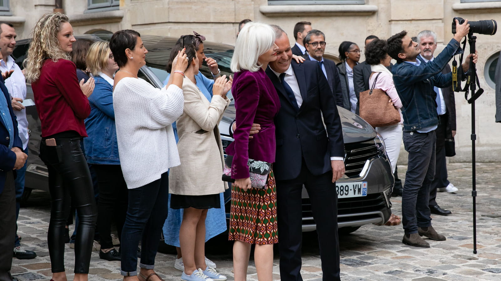 François de Rugy et sa femme Séverine Servat