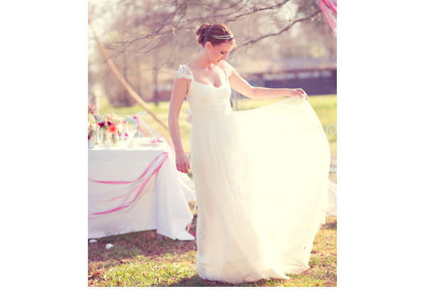 La robe de mariée légère et raffinée
