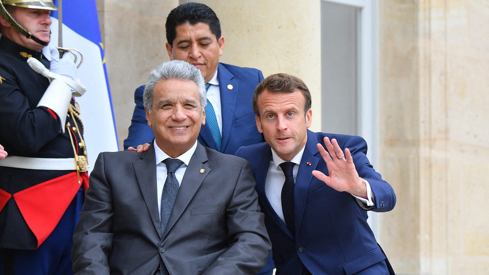 Lenin Moreno, Emmanuel Macron