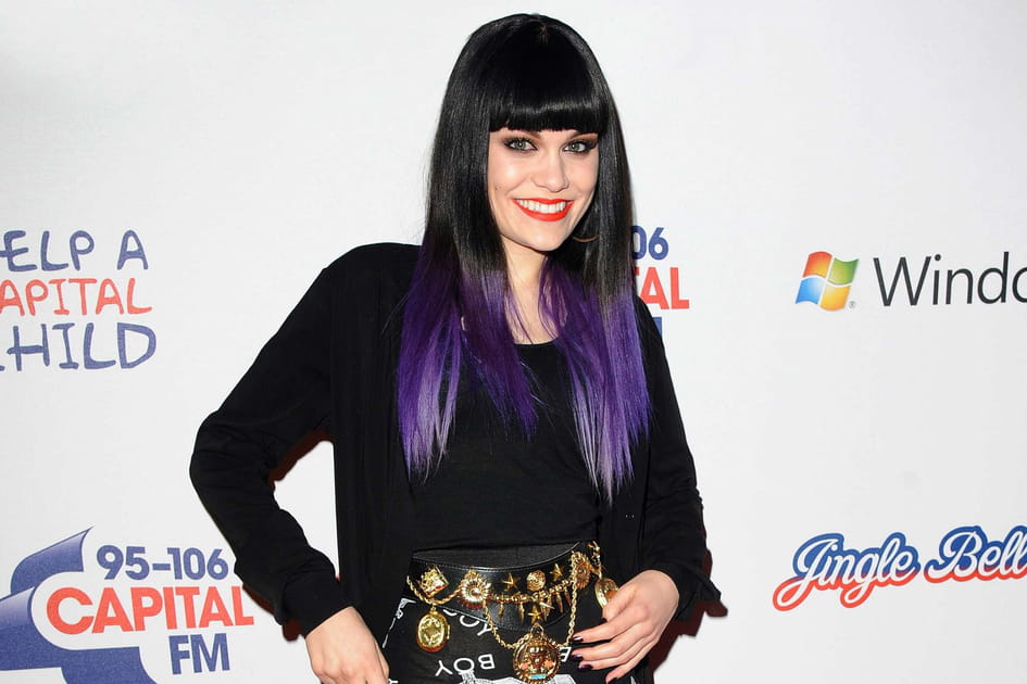 Les pointes violettes de Jessie J