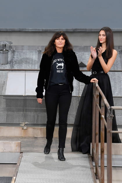 Virginie Viard au d&eacute;fil&eacute; Chanel pr&ecirc;t-&agrave;-porter printemps-&eacute;t&eacute; 2020