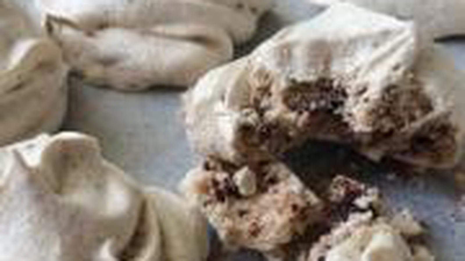 Meringues au chocolat