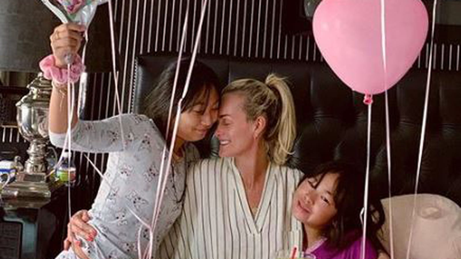Jade, Laeticia, Joy Hallyday