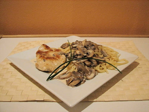 Escalopes à la crème