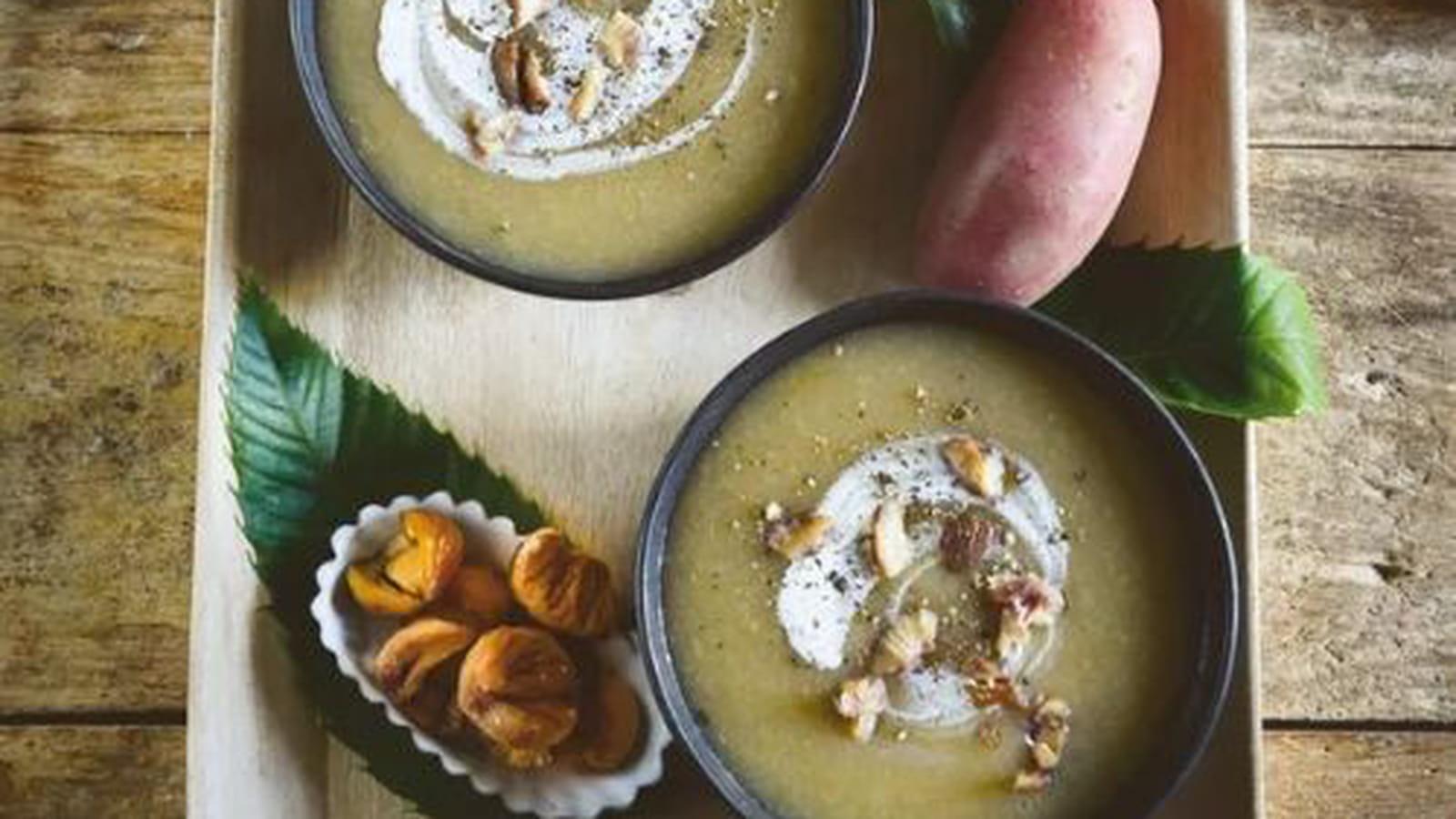 Velouté de Chérie aux châtaignes
