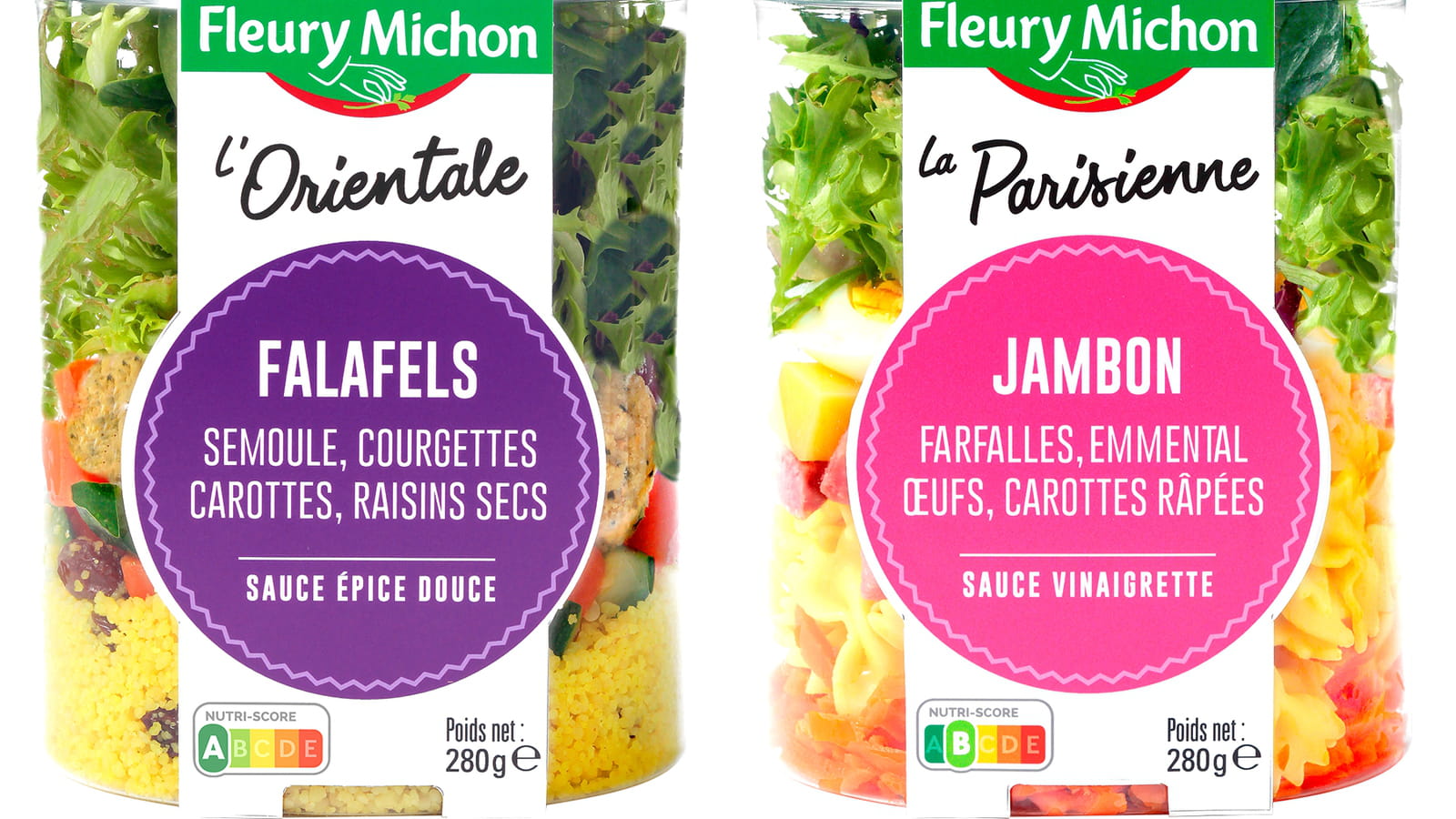 Les nouvelles salades Fleury Michon