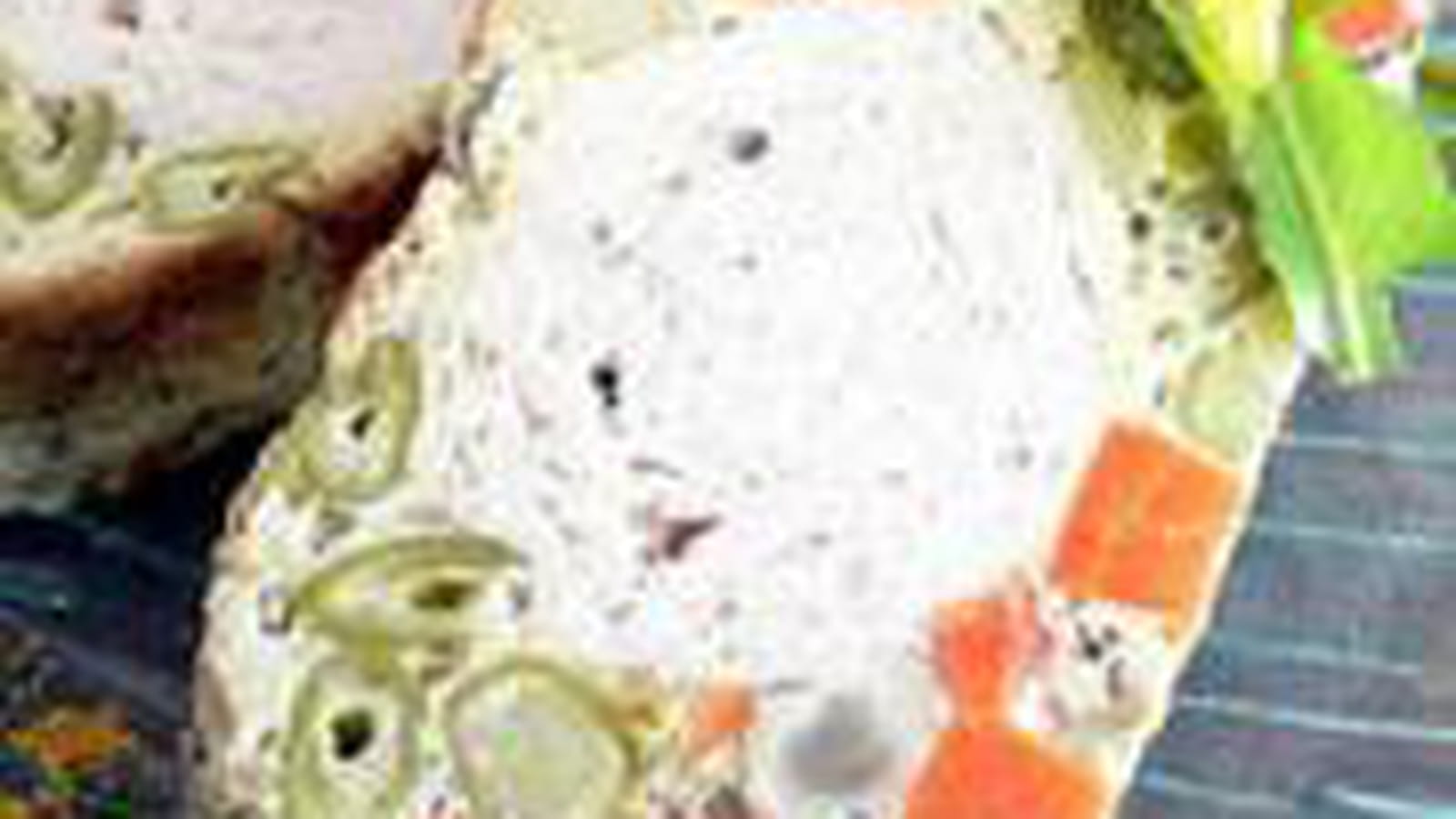 Terrine printanière au boudin