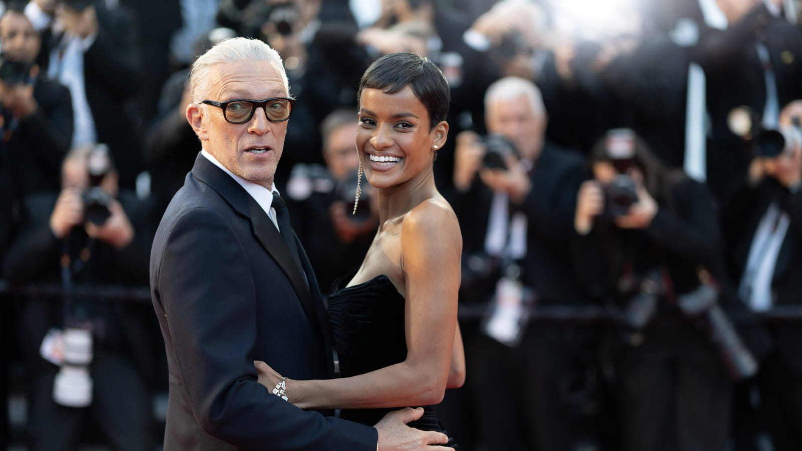 Vincent Cassel et Narah Baptista