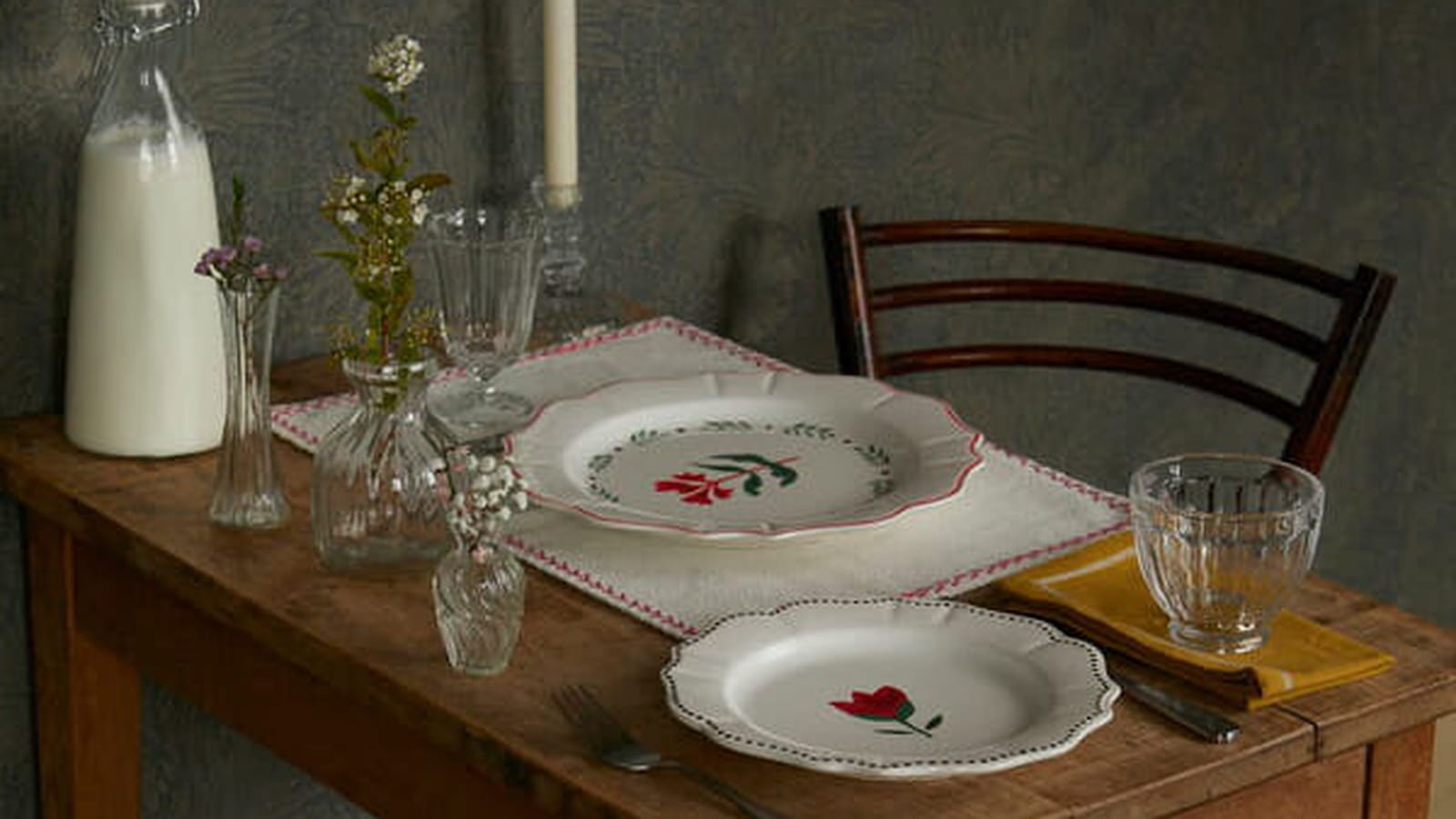 Assiettes Monoprix