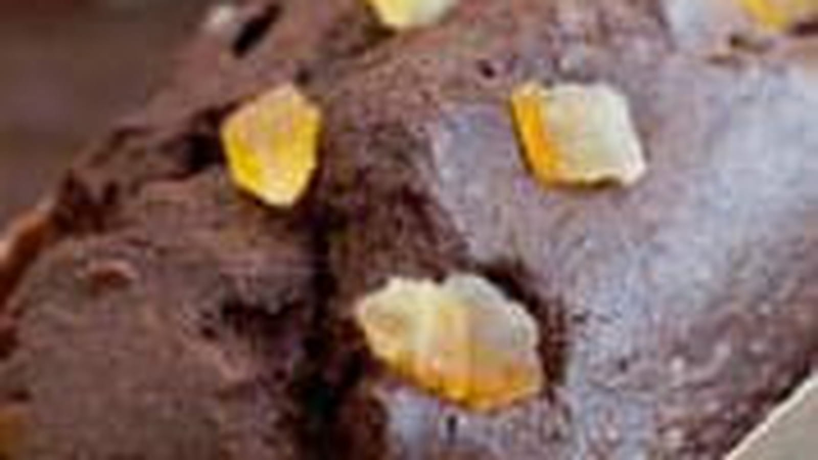 Mini-cakes au chocolat, aux oranges confites et beurre d'Isigny