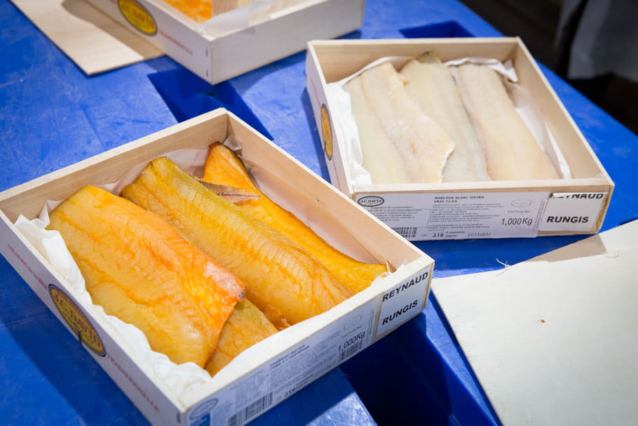A Rungis, le haddock fumé fait peau neuve