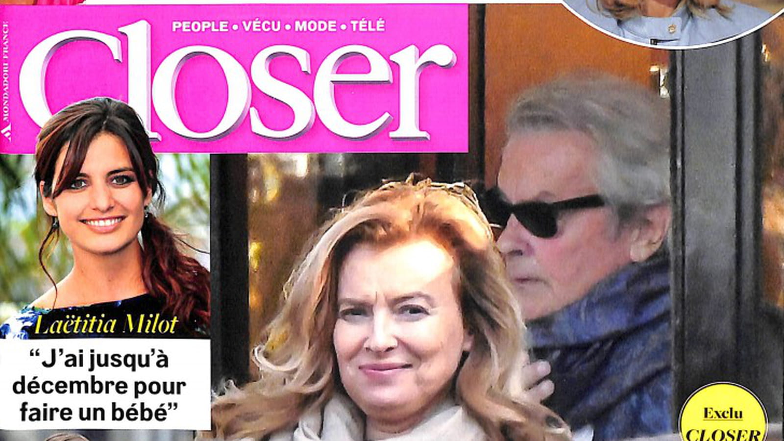 Valérie Trierweiler et Alain Delon 