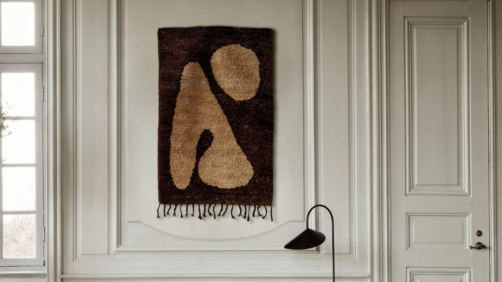 Tapis au mur 