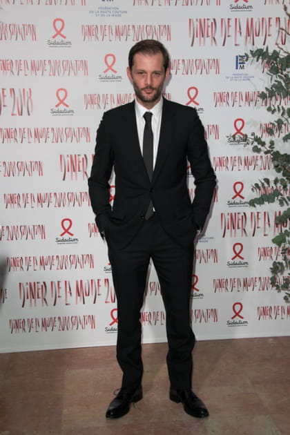 Nicolas Duvauchelle au d&icirc;ner de la mode du Sidaction