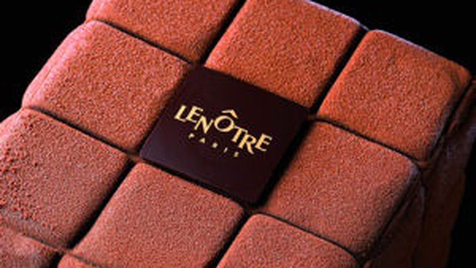 Ice cube chocolat de Lenôtre