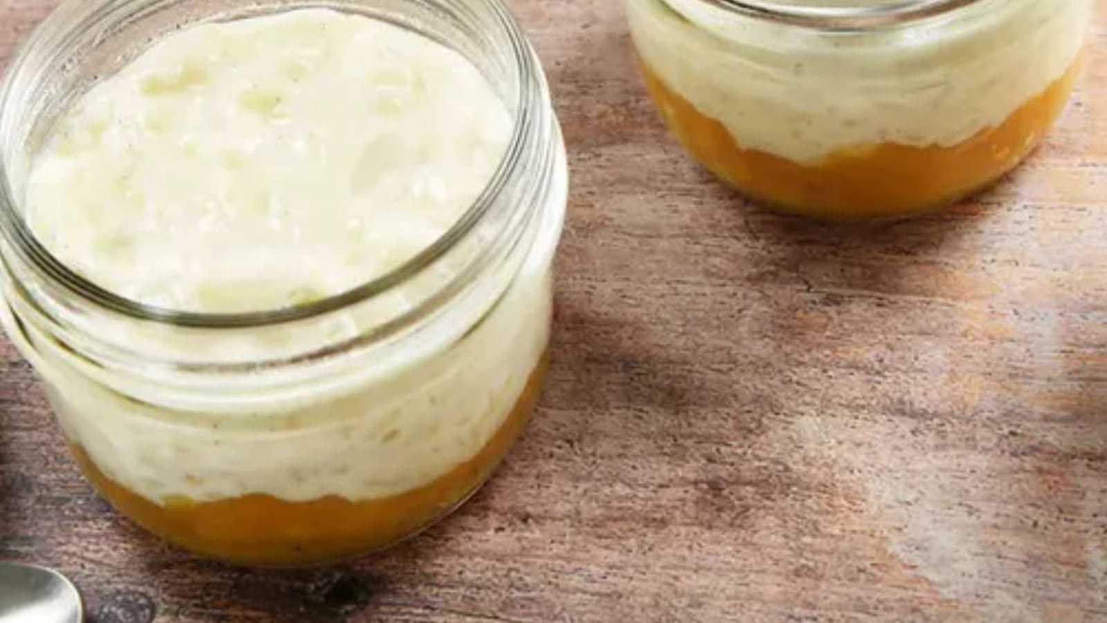 Riz au lait de chèvre à la mangue