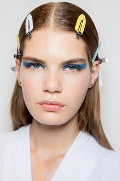 Pleins fards sur le bleu