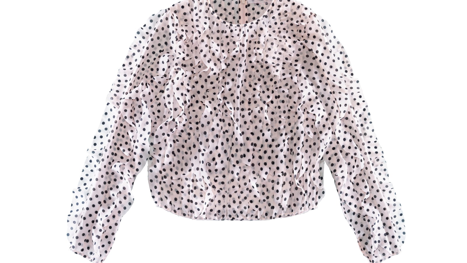 Blouse à pois