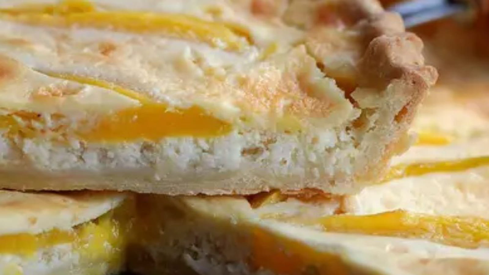 Tarte mangue & noix de coco