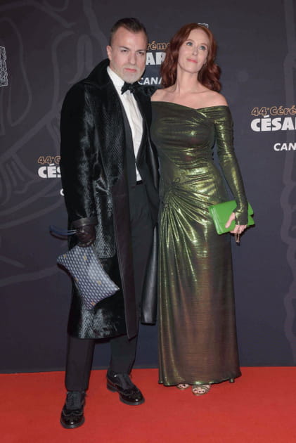 Arriv&eacute;e triomphale pour la vestale Audrey Fleurot