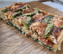 Tarte printanière au saumon et avocat : Etape 7