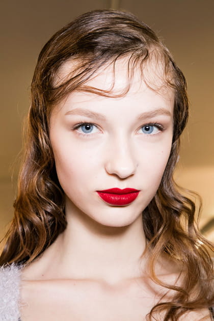 Le baby hair chez Prada