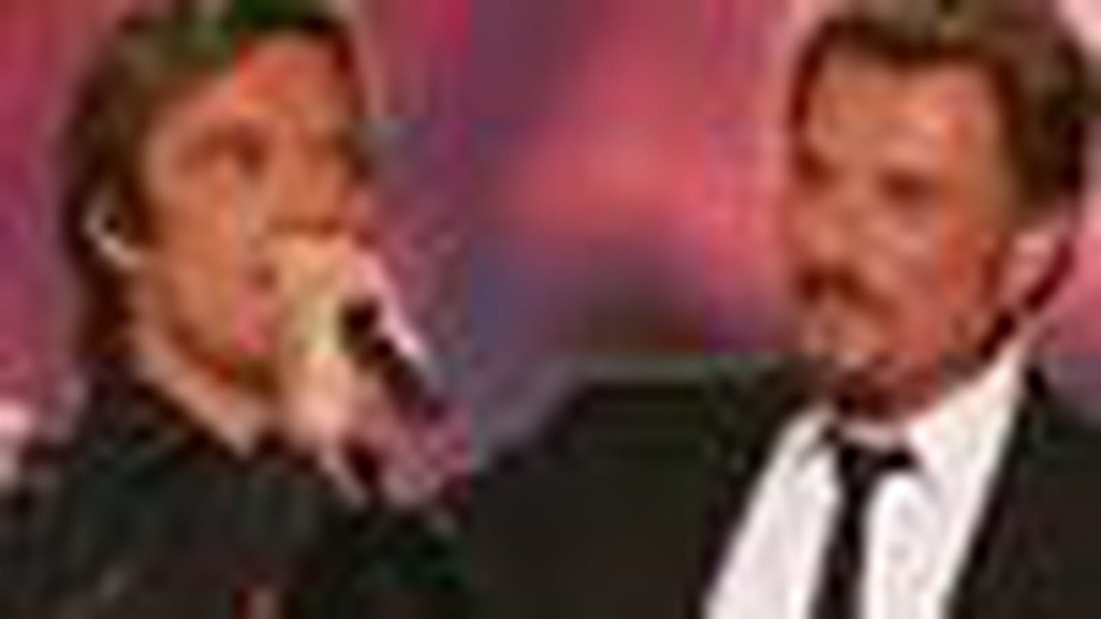 David et Johnny Hallyday