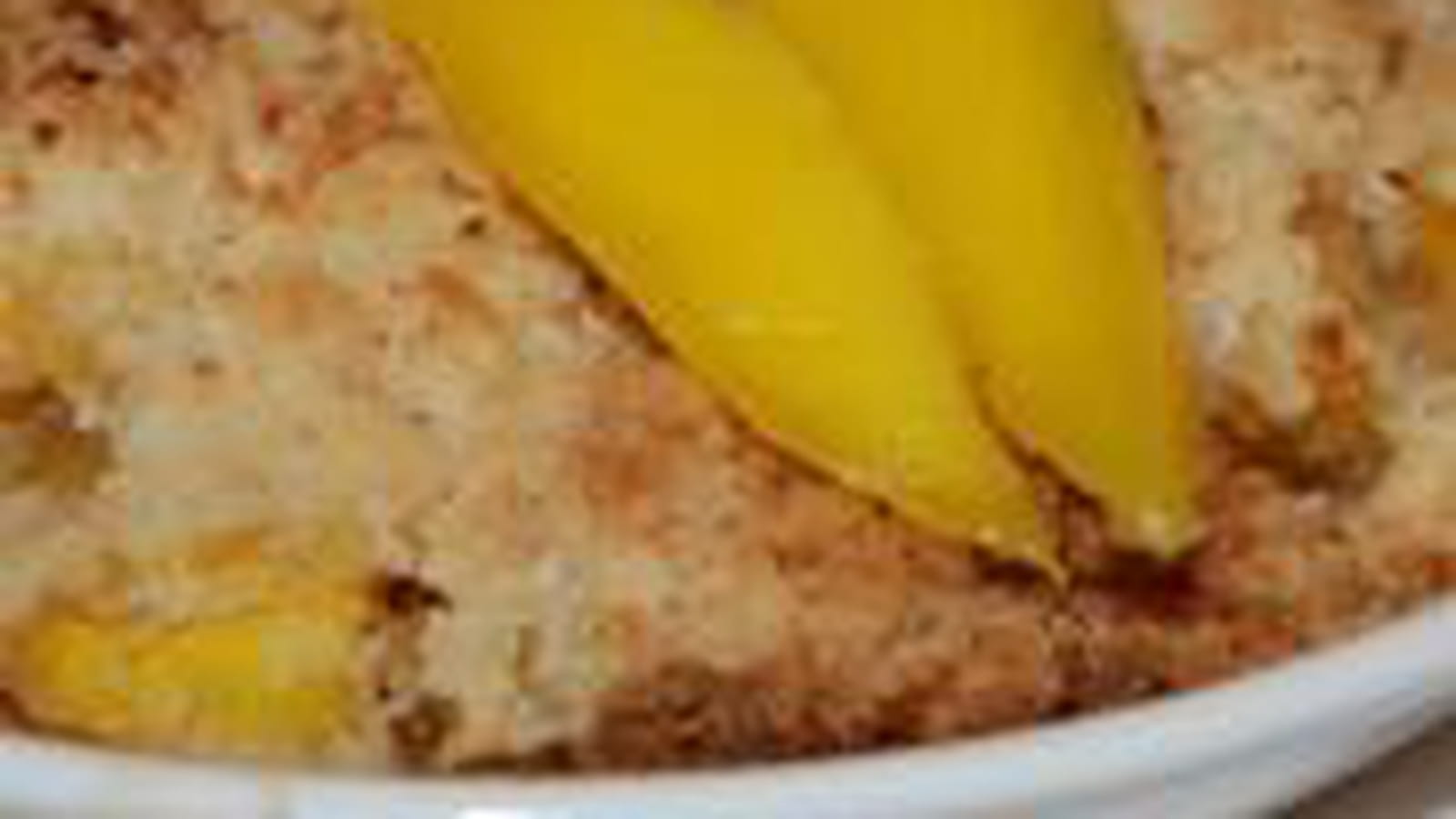 Crumble mangue coco