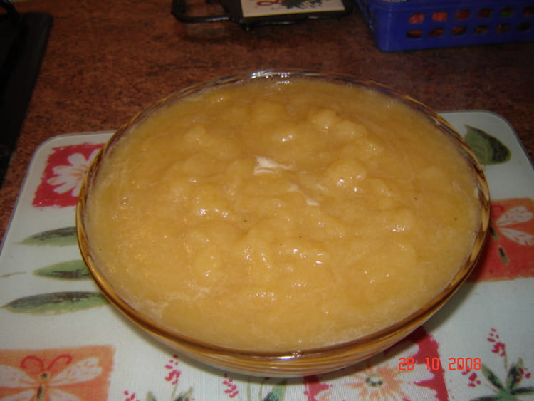 Recette Compote de pomme