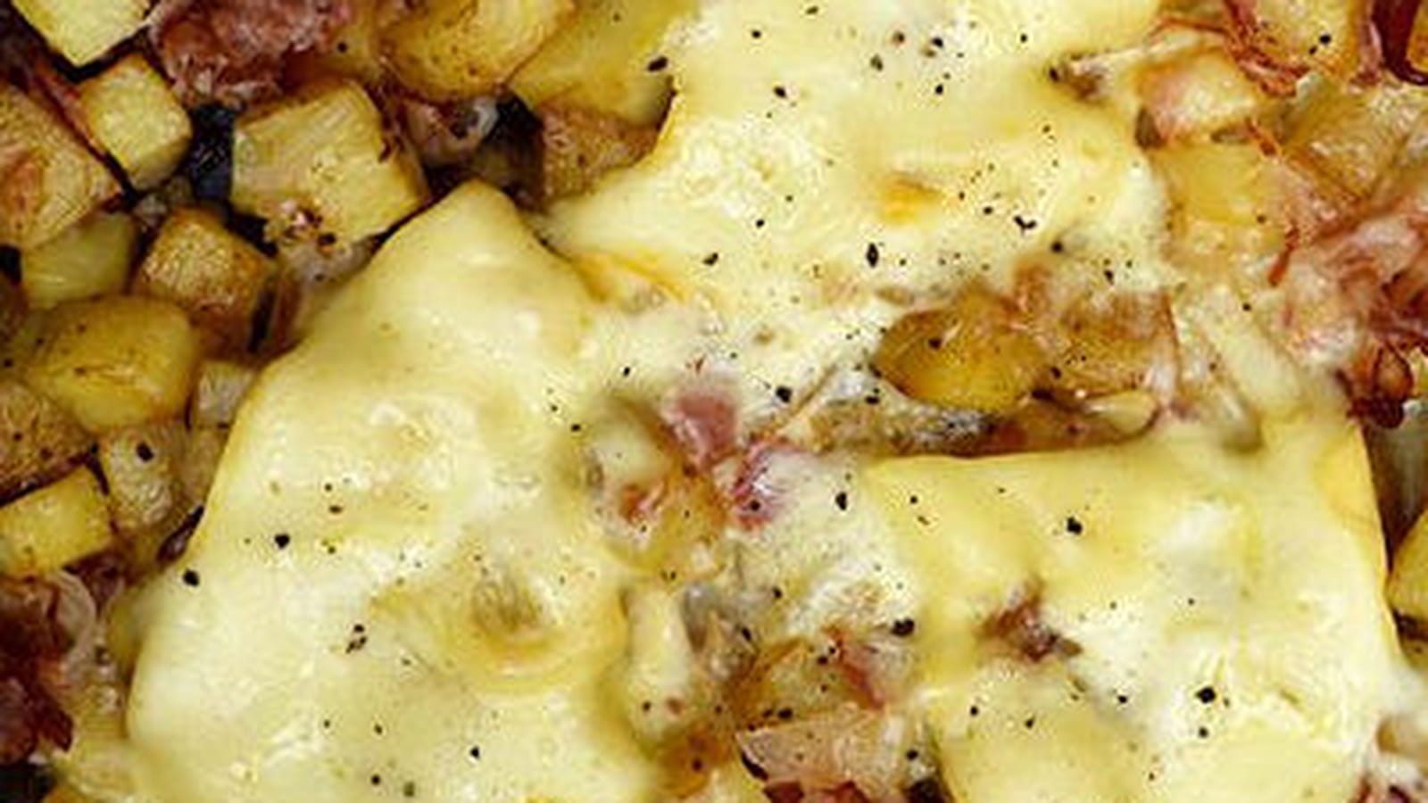 Fricassée au reblochon ou Pela savoyarde (des Aravis)