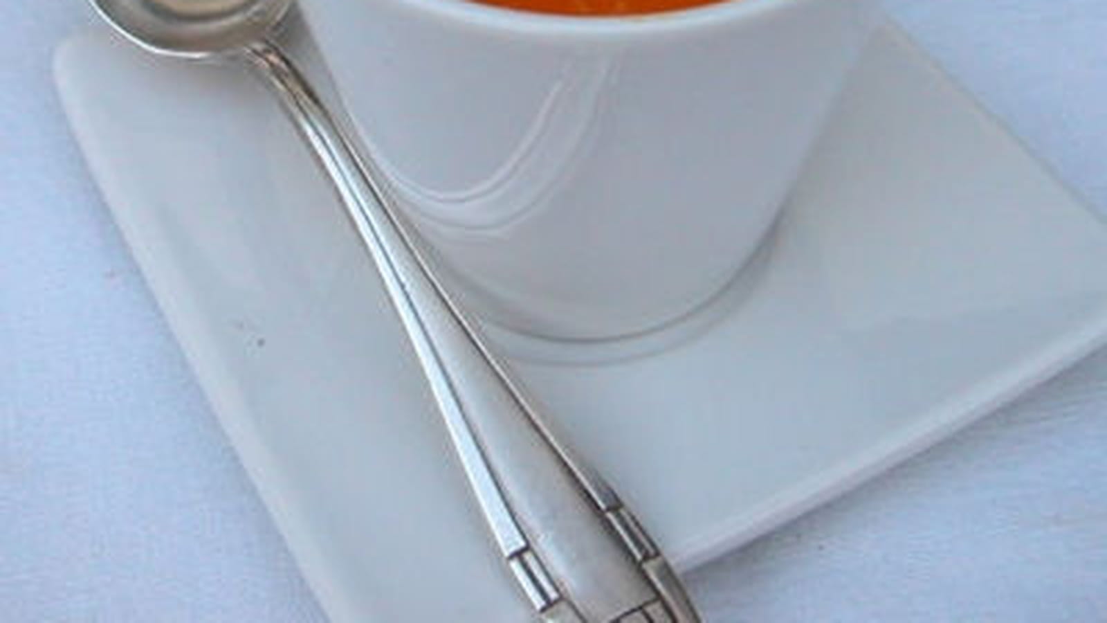Velouté de potimarron au bacon