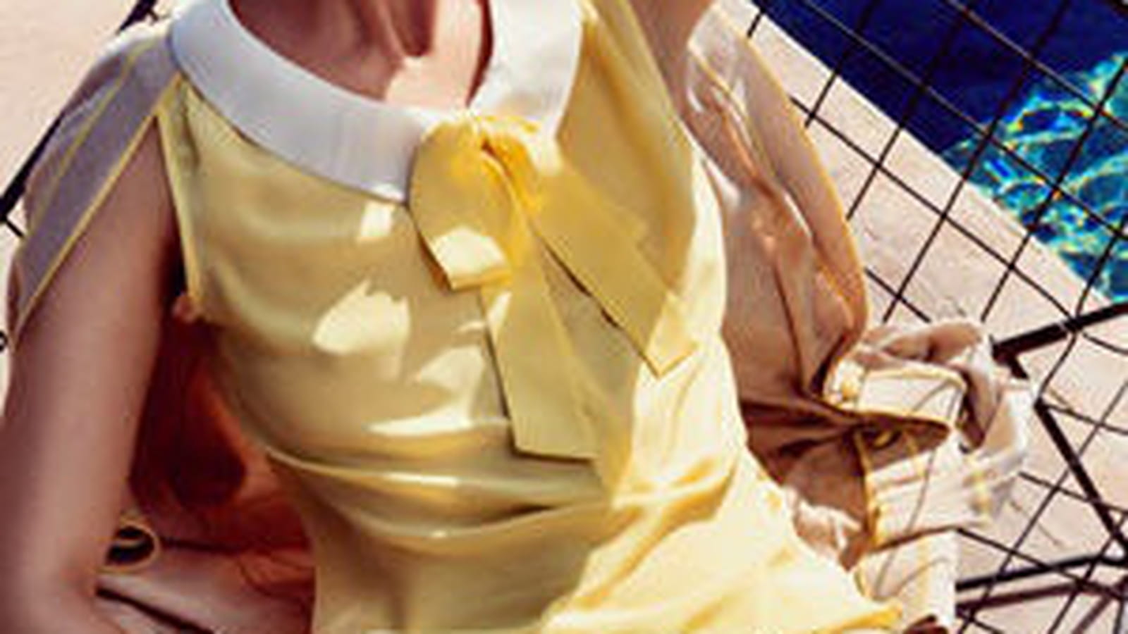 Débardeur jaune de Massimo Dutti