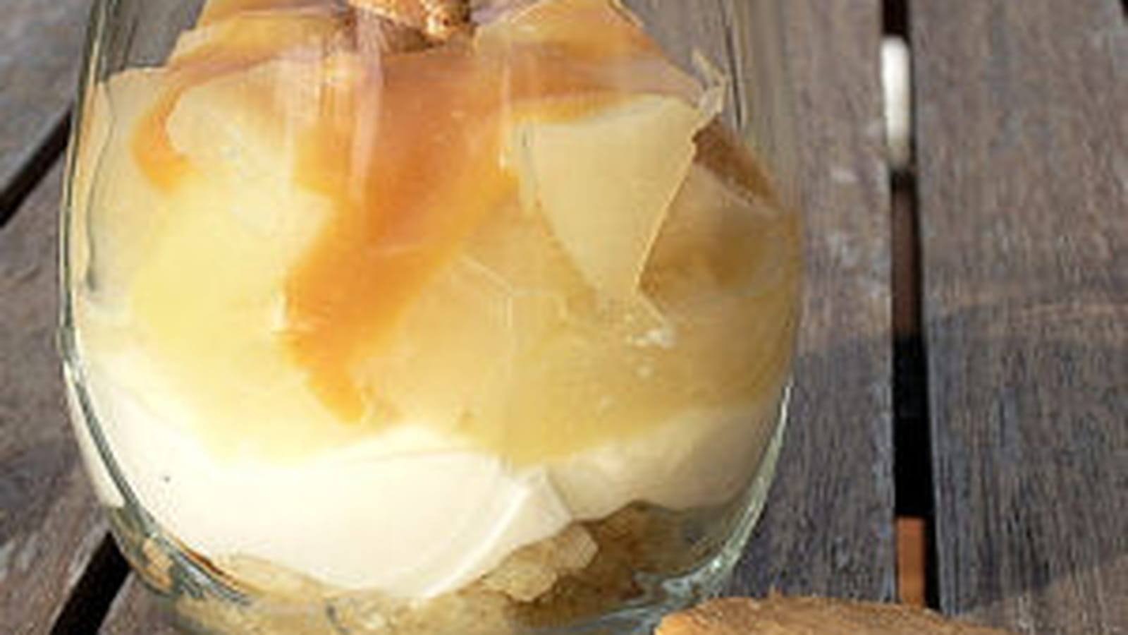 Verrine de poires