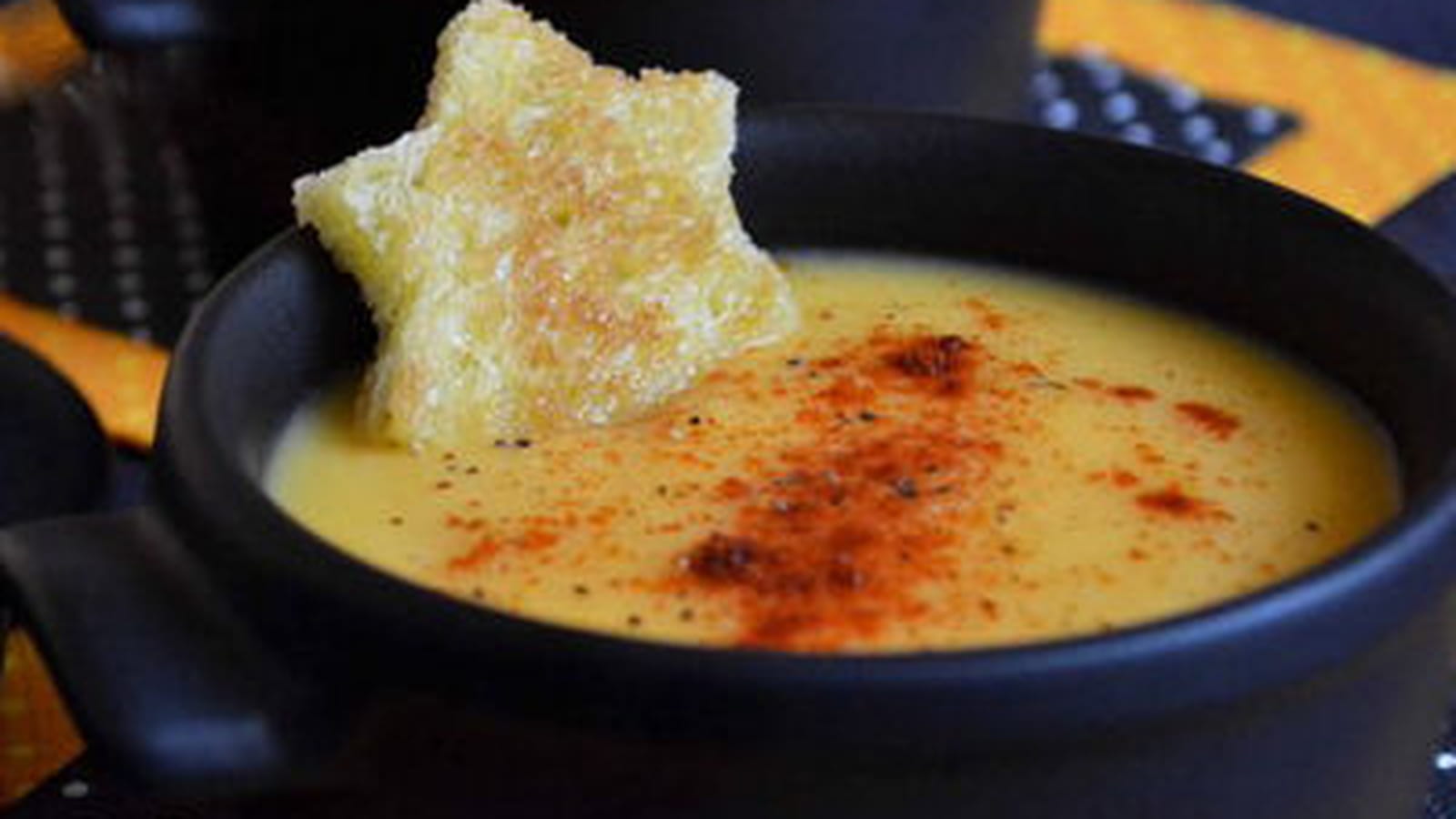 Soupe de carottes à l'orange