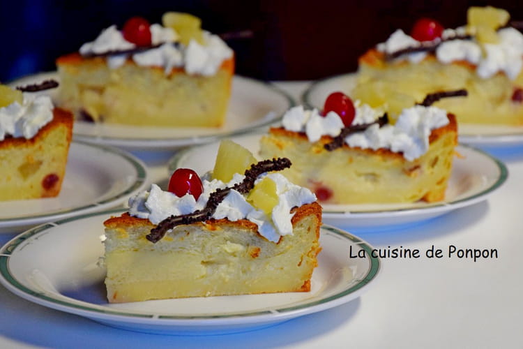 Recette De Gateau Magique A L Ananas Et Aux Griottines