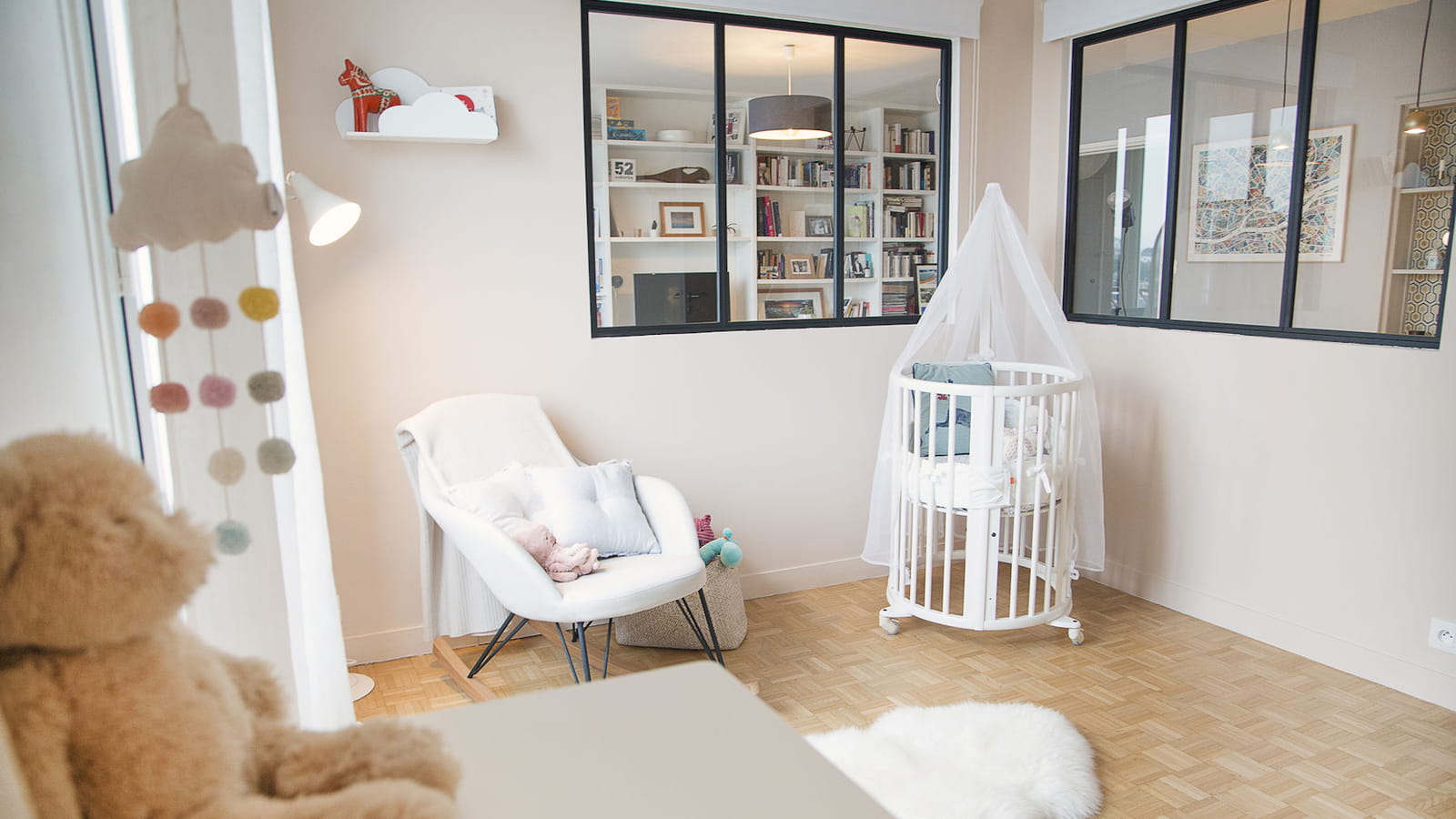 Ciel de lit bébé