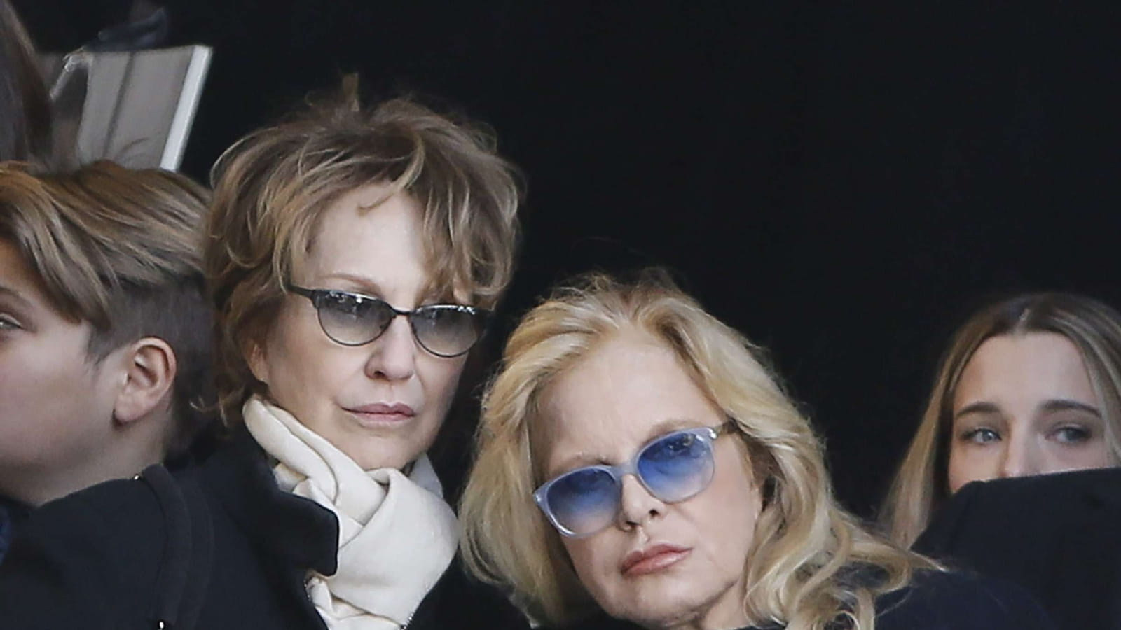 Line Renaud, Sylvie Vartan et Nathalie Baye