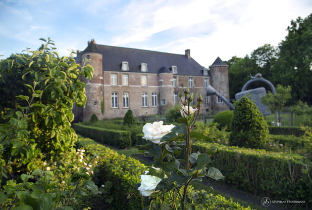 Le jardin à la Flamande du Château d'Esquelbecq