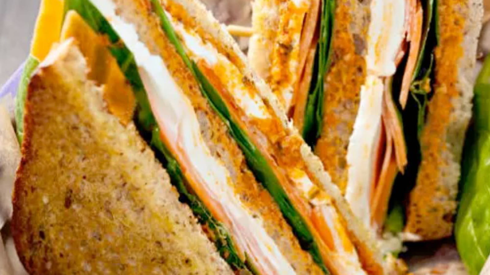 Club sandwich graines épinard et chèvre