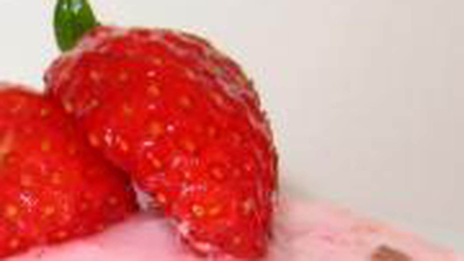 Mousses fraise biscuit choco