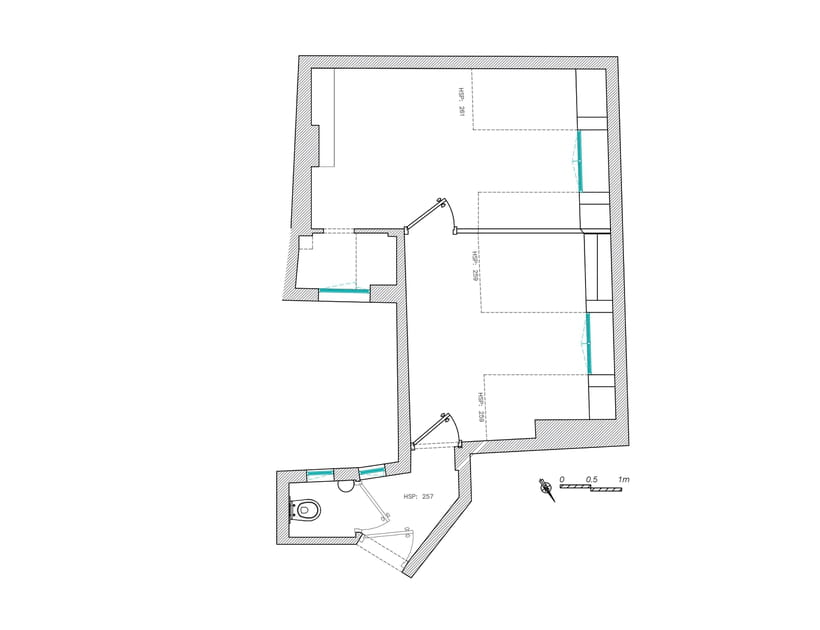 Le plan avant travaux