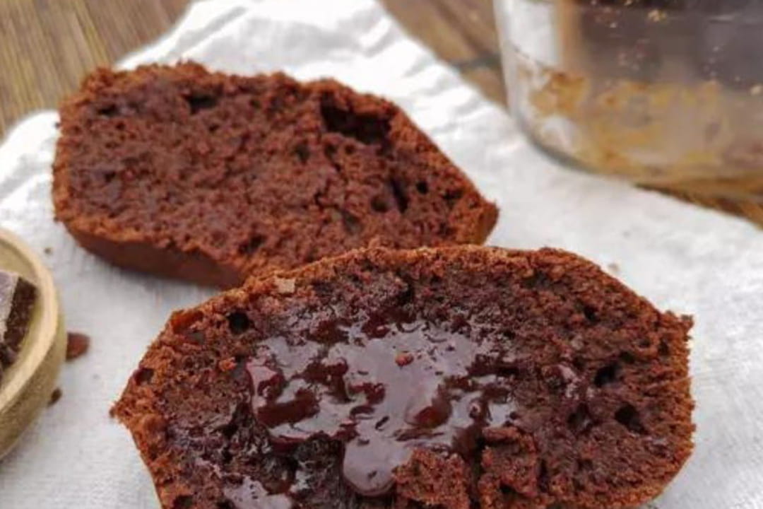 Gâteau au chocolat rapide au microondes