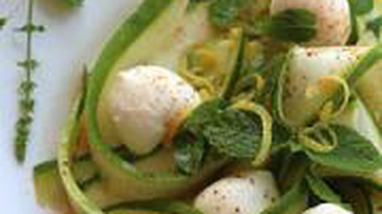 Salade de courgettes