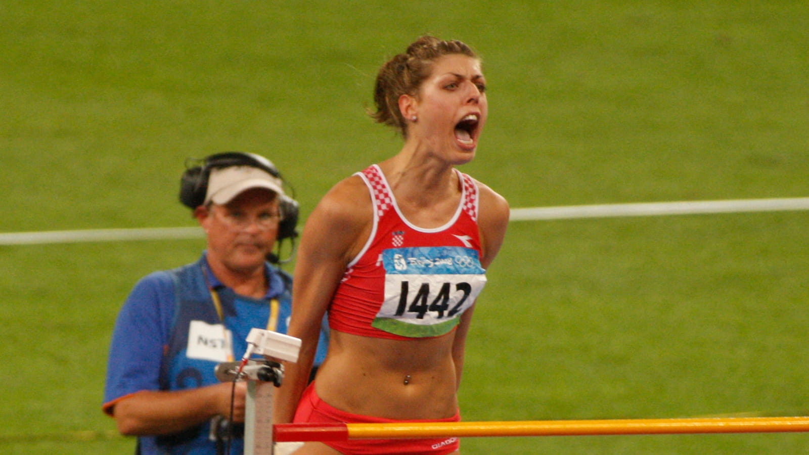 Blanca Vlasic à Pékin en 2008