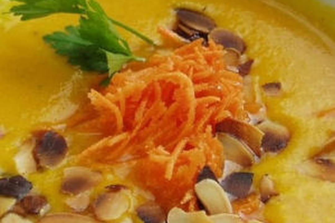 Velouté de carottes au curry