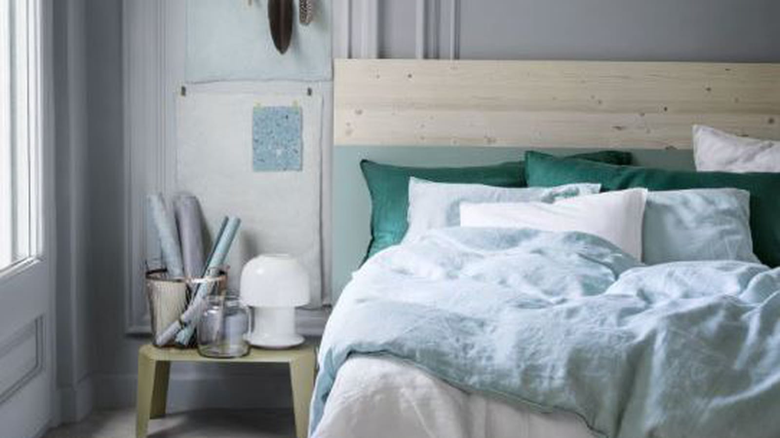 Parure de couette lin H&M