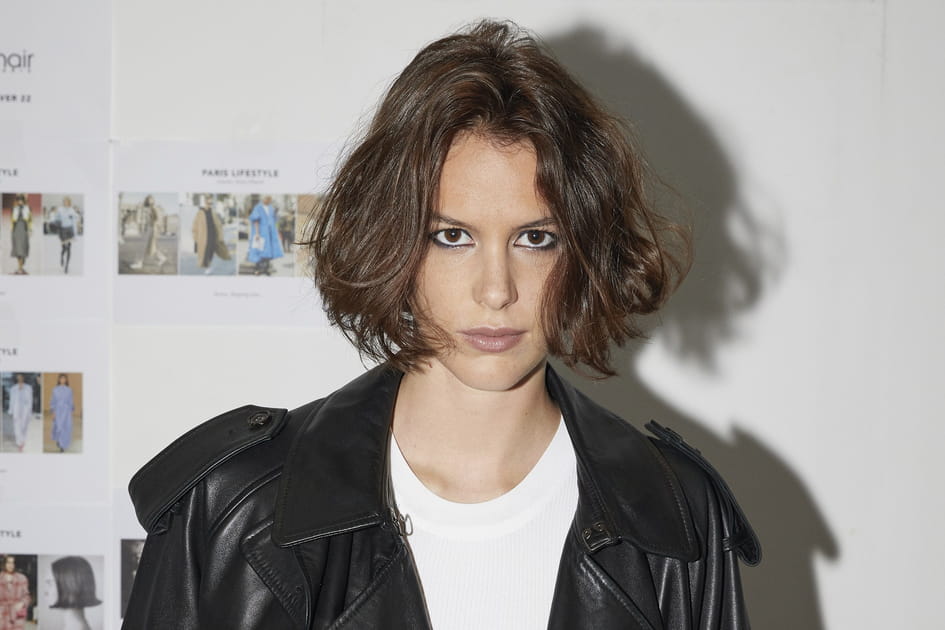 Le carr&eacute; court d&eacute;coiff&eacute;