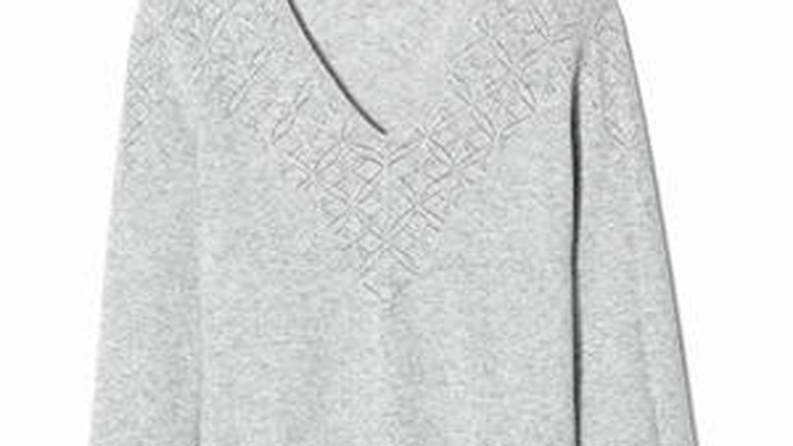 Pull empiècement dentelle d'Eric Bompard