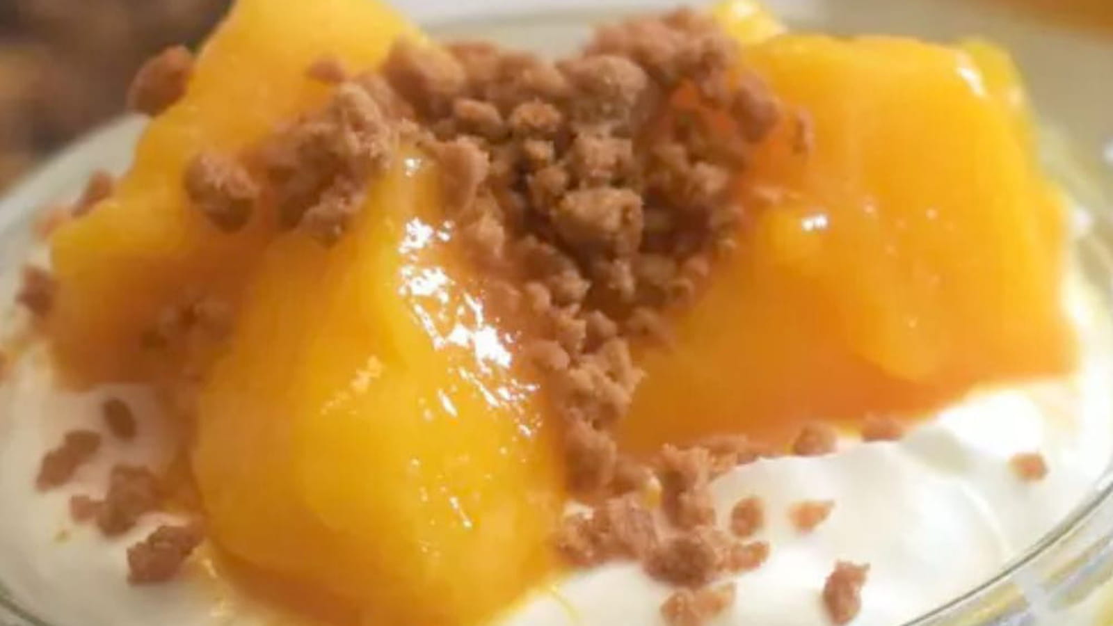 Yaourt grec et mangue