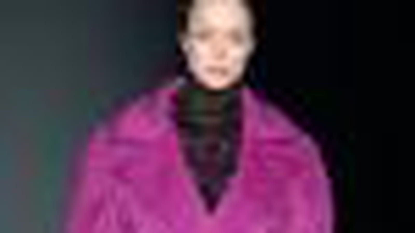Manteau rose d'Alberta Ferretti